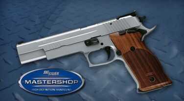 Sig Sauer 220 45 ACP X6 6" Barrel Single Action Low Profile Integrated Adjustable Competition Sights 8 Round Semi Automatic Pistol 220X645L1
